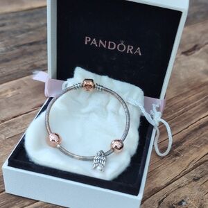 Pandora Two-Tone Charm Bracelet